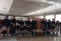 Proses pelantikan Pengurus 234 Sc Ngamprah, Bandung Barat