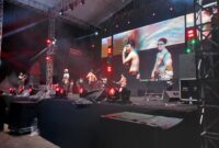 konser Skyland Festival pada Sabtu (04/11), acara yang diadakan di Waterboom Lippo Cikarang sukses digelar (foto: Abdul Kholilulloh)