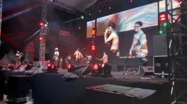 konser Skyland Festival pada Sabtu (04/11), acara yang diadakan di Waterboom Lippo Cikarang sukses digelar (foto: Abdul Kholilulloh)