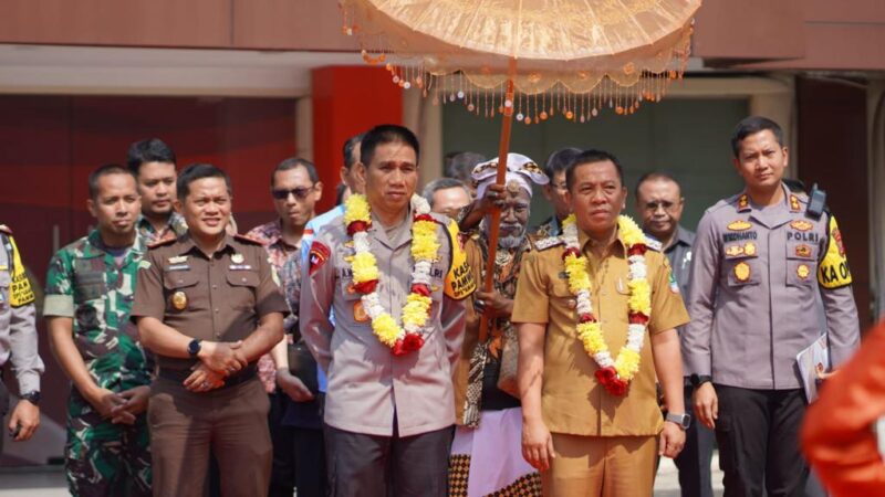 Polda Jabar Launching Satuan Pam Objek Vital (Obvit). (foto: Hummas Polres Karawang)