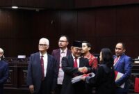 Putusan MKMK menjatuhi sangsi Anwar Usman dijatuhi sanksi pemberhentian sebagai Ketua Mahkamah Konstitusi (MK) (foto: instagram @mahkamahkonstitusi)
