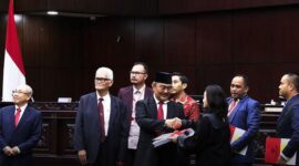 Putusan MKMK menjatuhi sangsi Anwar Usman dijatuhi sanksi pemberhentian sebagai Ketua Mahkamah Konstitusi (MK) (foto: instagram @mahkamahkonstitusi)