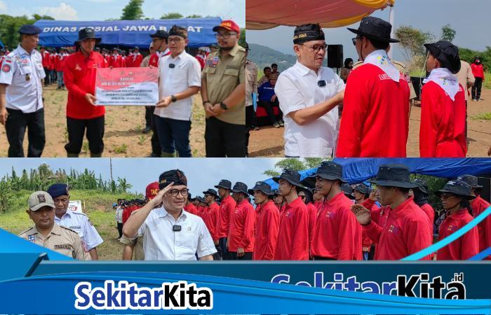 Perkuat Kesiapsiagaan Bencana, Kang Ace Ajak Warga Bandung Barat Simulasi Kampung Siaga Bencana di Cililin
