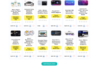 Tampilan ratusan Produk KodingKu.in yang disajikan