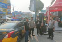 Anggota polres Karawang patroli antisipasi C3 dan gangguan kamtibmas di Jalan Tuparev, Kelurahan Nagasari, Kecamatan Karawang Barat (foto: istimewa)