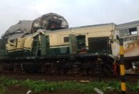 Kecelakaan kereta di Cicalengka, Jawa Barat (foto: istimewa/ Baraya IBBC)