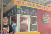 Gilang pengusaha ayam geprek (foto: istimewa)