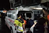 Jasad M. Didin Majmudin (39) warga Kampung Cilimus, Desa Tanjungjaya, Kecamatan Cihampelas KBB berhasil di evakuasi (foto: Abdul Kholilulloh)