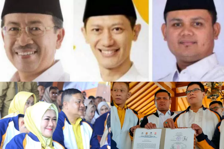 Deklarasi koalisi Sugih Mukti empat parpol (Foto : Istimewa).