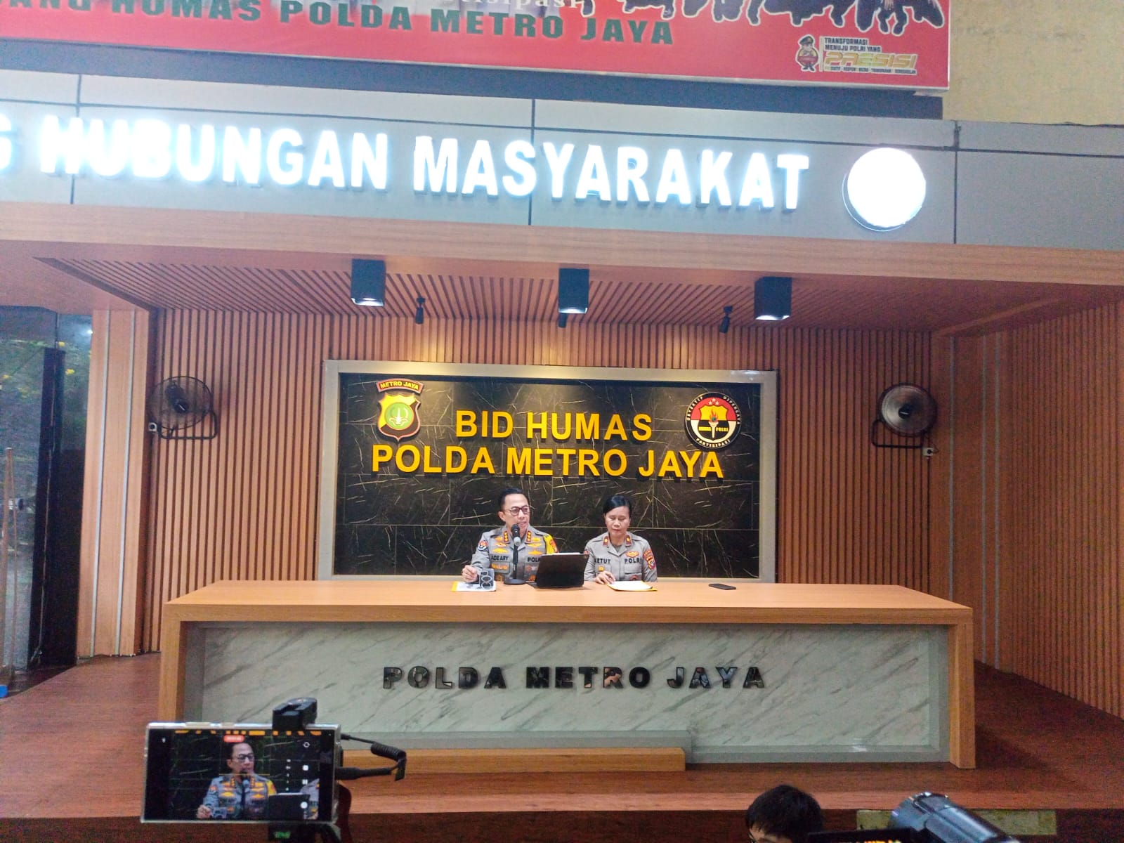 Kabid Humas Polda Metro Jaya Kombes Pol. Ade Ary Syam Indradi