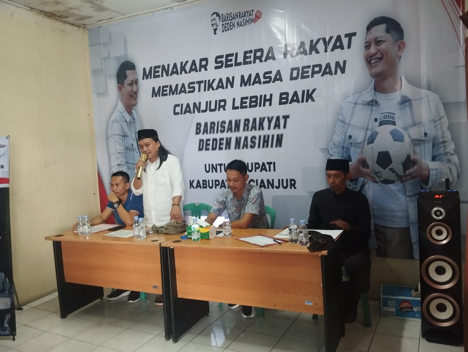 Deklarasi Pemuda Cianjur dukung Deden Nasihin jadi Bupati Cianjur (Foto : Istimewa).