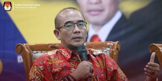 Hasyim Asy'ari angkat bicara usai dirinya diberhentikan oleh Dewan Kehormatan Penyelenggara Pemilu (DKPP) dari jabatannya sebagai Ketua Komisi Pemilihan Umum (KPU). foto instagram @kpu_ri