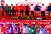 Dukungan partai PPP Bandung Barat terpecah, EDUN atau HADE? (foto: Abdul Kholilulloh) 