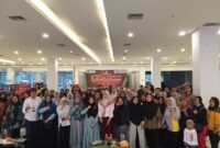 KPUD Kabupaten Karawang, bekerja sama dengan Korps-HMI-Wati (Kohati) Kabupaten Karawang, (foto: Andyka Nugroho)