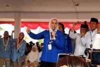 Mantan Bupati Karawang Periode 2014-2019 dan 2019-2024 Cellica Partai Demokrat (foto: Andyka Nugroho)