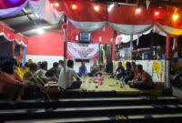 Dalam rangka menjaga kondusifitas di wilayah hukum Cikarang Barat, Polsek Cikarang Barat kembali menggelar acara Ngopi Kamtibmas di Pos Satkamling. (foto: Abdul Kholilulloh)