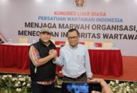 Zulmansyah Sekedang resmi terpilih sebagai Ketua Umum Persatuan Wartawan Indonesia (PWI) periode 2023-2028. (foto: istimewa)