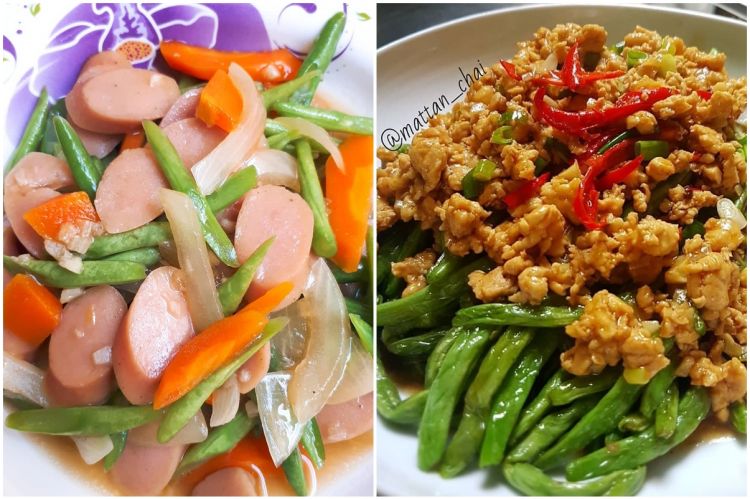 11 Resep Tumis Kacang Home made, mudah dipraktikkan, enak dan bergizi