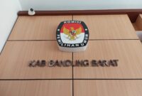 Kantor KPU KBB (foto: Abdul Kholilulloh)