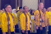 Ketua Umum Partai Golkar, Bahlil Lahadalia hadiri konsolidasi dan silaturahmi partai Golkar di Padalarang, Bandung Barat (foto: istimewa)