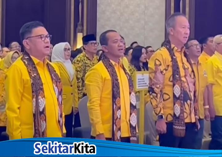 Ketua Umum Partai Golkar, Bahlil Lahadalia hadiri konsolidasi dan silaturahmi partai Golkar di Padalarang, Bandung Barat (foto: istimewa)
