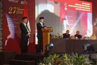 Pasangan calon (paslon) Bupati dan Wakil Bupati Bandung Barat, Edi Rusyandi - Unjang Asari (EDUN), mendapat nomor urut 4 dalam Pilkada Bandung Barat (KBB) 2024. (foto: Abdul Kholilulloh)