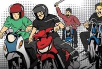 ilustrasi genk motor (foto: sumut.terkini)