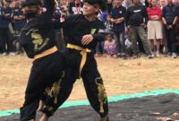 Paguron Silat Harimau Sancang Ciburuy ikut memeriahkan acara 'Djarum Coklat Silaturahmi' (foto: Yudha/ Dok. Sekitarkita.id)