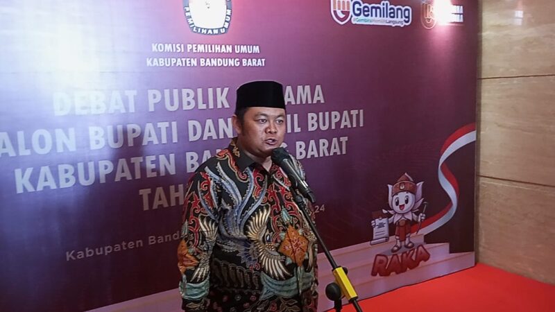 Ketua KPU Bandung Barat, Ripqi Ahmad Sulaeman, (foto: Abdul Kholilulloh)
