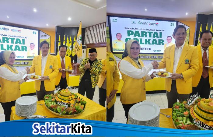 Kegiatan HUT Partai Golkar (Istimewa)