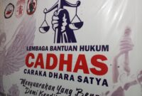 Dewan Pimpinan Pusat (DPP) Lembaga Bantuan Hukum (LBH) Caraka Dharma Satya (CHADAS), foto: Abdul Kholilulloh