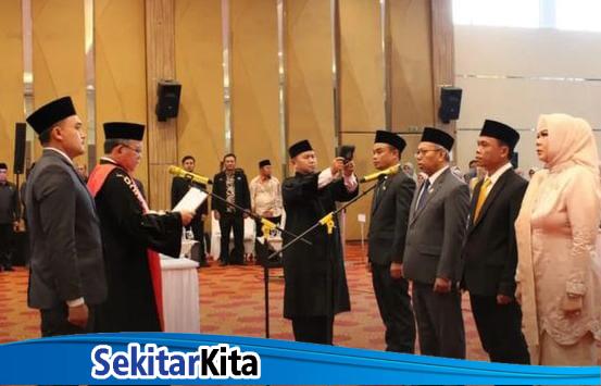 50 Anggota DPRD KBB resmi dilantik (foto: istimewa)
