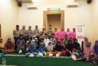 Polsek Tarumajaya Bekasi Gelar Doa Bersama dan Santunan Yatim Piatu Jelang Pilkada Damai 2024 (foto: Muh. Bahtiar)