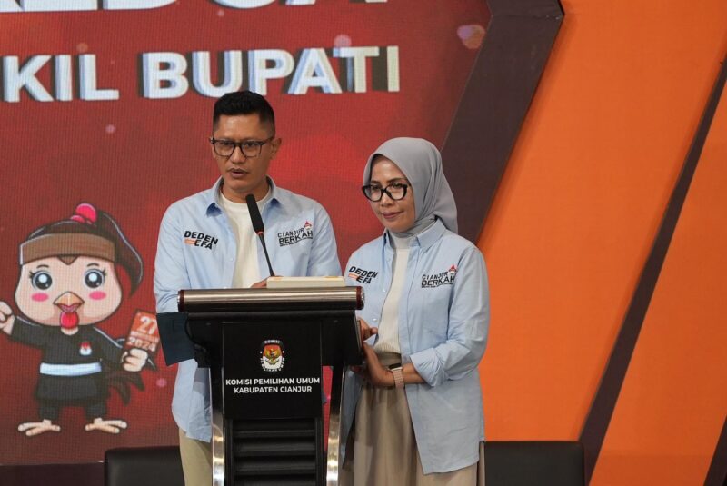 Cabup/cawabup Deden Nasihin-Efa Fatimah (Istimewa)