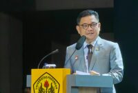 Gubernur Lemhanas RI Tungus Ace Hasan Syadzily saat menyampaikan orasi ilmiah (Foto : Istimewa).