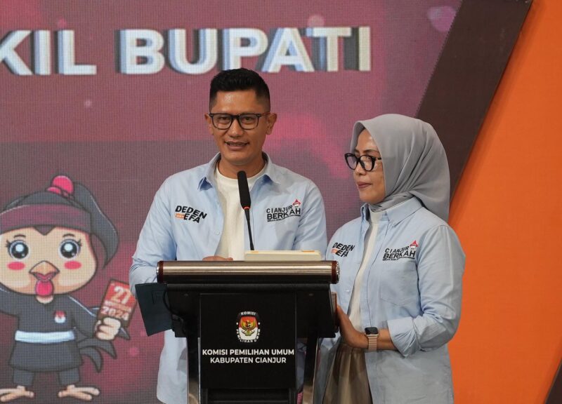 Cabup/cawabup Deden Nasihin-Efa Fatimah (Istimewa)