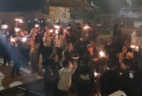 Ratusan Warga Terhibur di Malam Tahun Baru 2025 dengan Fasilitas Cafe Waarung Gunung 58