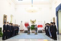 Presiden RI, Prabowo Subianto menerima kunjungan Perdana Menteri (PM) Jepang, Shigeru Ishiba, di Istana Kepresidenan Bogor, Jawa Barat, Sabtu (11/1/2025). foto: Setkab RI