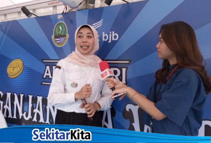 Camat Ngamprah KBB, Agnes Virganty (foto: Abdul Kholilulloh)