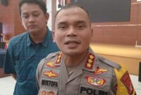 Kapolres Metro Bekasi, Kombes Pol Mustofa (foot: Darto/dok. SekitarKita.id)