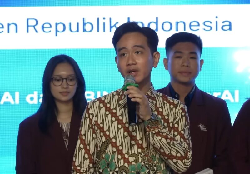 Wakil Presiden Gibran Raka Buming Raka (foto: Istimewa)