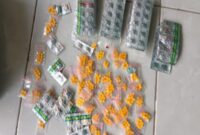 Obat keras jenis tramadol dan eximer (foto: istimewa)