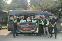 Dalam rangka memperingati HUT Bhayangkara ke-79, Pusdik Intelijen Lemdiklat Polri melalui Klinik Pratama Pusdik Intelkam menyelenggarakan pemeriksaan kesehatan gratis bagi para pengemudi ojek online di wilayah Kabupaten Bandung (foto: istimewa)