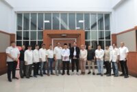 Bupati Bandung Barat Jeje Ritchie Ismail dan Wakil Bupati Bandung Barat Asep Ismail audensi dengan pengurus PWI KBB (foto: dok. PWI KBB/istimewa)