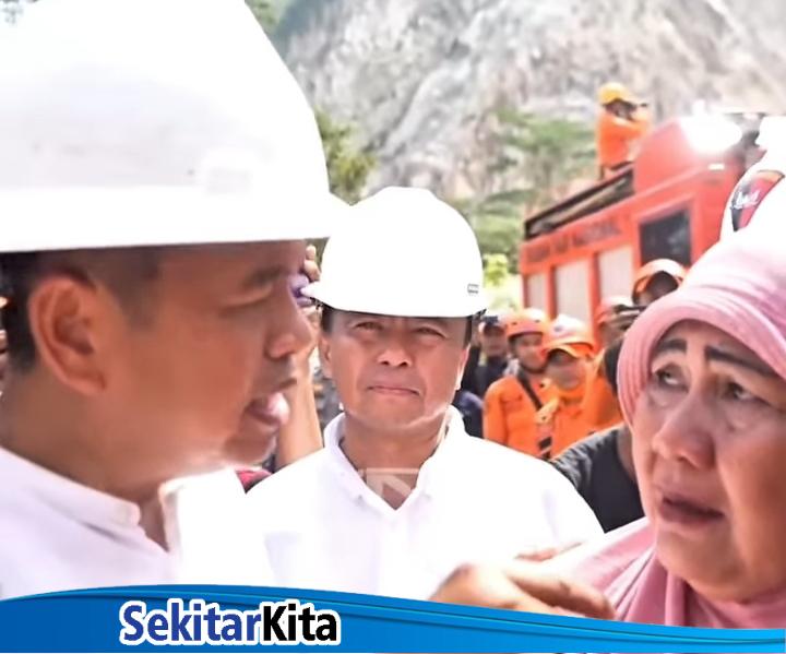 Gubernur Jabar, Dedi Mulyadi meninjau korban longsor di Cirebon (foto: Tangkapan layar Instagram @dedi71/istimewa)