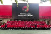 memperingati Bulan Bung Karno, Dewan Pimpinan Cabang (DPC) PDI Perjuangan Kabupaten Bekasi menggelar Pendidikan Kader Pratama (PKP) Angkatan II (foto: dok DPC PDIP Kabupaten Bekasi)