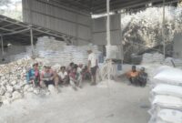 Aktivitas pekerja tambang di Bandung Barat (foto: dok. FSP KEP SPSI KBB)
