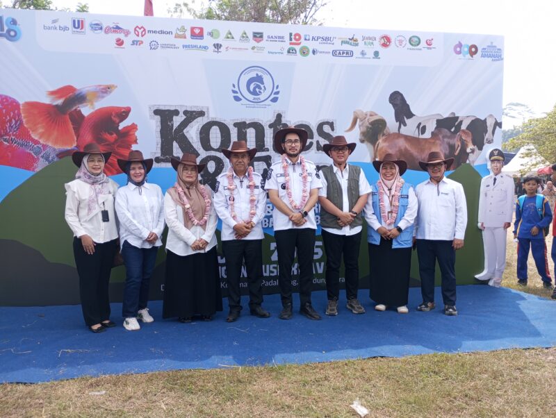 Pemerintah Kabupaten Bandung Barat (Pemkab KBB) melalui Dinas Perikanan dan Peternakan (Dispernakan) menggelar Kontes dan Ekspo Perikanan dan Peternakan 2025 (foto: Abdul Kholilulloh)