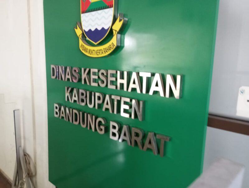 Kantor Dinas Kesehatan Kabupaten Bandung Barat (foto: Abdul Kholilulloh)
