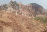 Situasi tambang di wilayah Citatah, Kecamatan Cipatat Kabupaten Bandung Barat (foto: Abdul Kholilulloh)